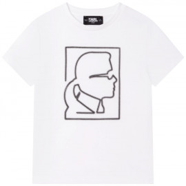 T-shirt Karl Lagerfeld junior Blanc