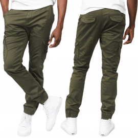 Pantalon homme cargo Kaki Garden Deeluxe