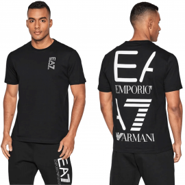 Tee shirt Homme EA7 emporio noir 6LPT26 PJBYZ