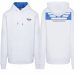 Sweat à capuche homme EA7 blanc 6LPM72