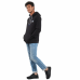 Sweat à capuche homme EA7 Noir 6LPM72