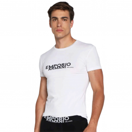 T-shirt homme Emporio Armani Blanc