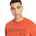 Tee shirt Armani Exchange homme orange 6LZTCE ZJ6NZ 1498