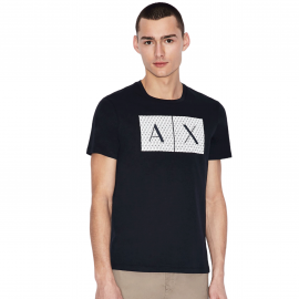 T-shirt Armani Exchange homme Bleu