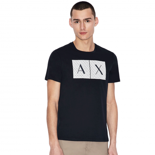 Tee shirt Armani Exchange homme bleu 8NZTCK Z8H4Z 1510