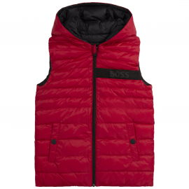 Doudoune sans manche junior Boss reversible