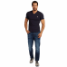 Tee shirt homme Col V bleu M2YI32J1311 G7V2