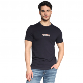 Tee shirt homme Guess noir MIRI11J1314 JBLK