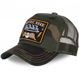 Casquette homme Von Dutch Kaki