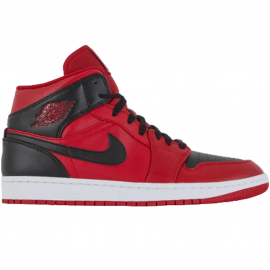 Baskets homme Air Jordan 1 MID Rouges