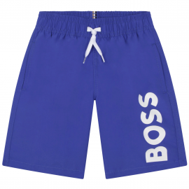 Short de bain junior Boss Bleu