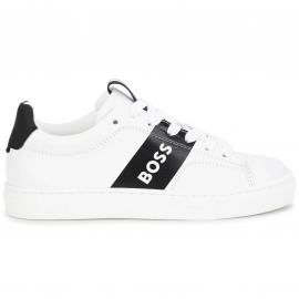 Baskets junior Boss Blanches