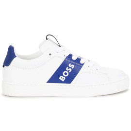 Baskets junior Boss Blanches