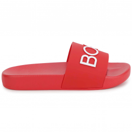 Claquettes Boss Rouge junior