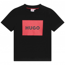 Tee shirt junior Hugo noir TG25103/09B