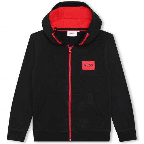 Sweat junior Hugo noir G25123/09B