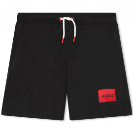 Short de bain junior HUGO Noir