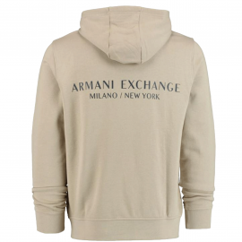 Sweat Armani exchange homme beige 8NZM94