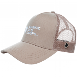 Casquette mixte beige