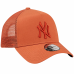 Casquette Mixte orange NY New era 60298750