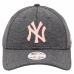 Casquette femme New era grise Yankees 80489231