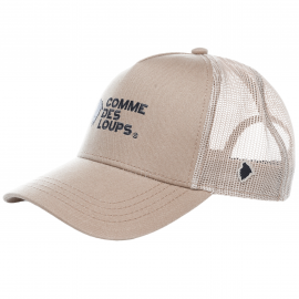 Casquette homme Comme des Loups beige