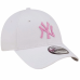 Casquette homme Yankees blanc Rose 60358173