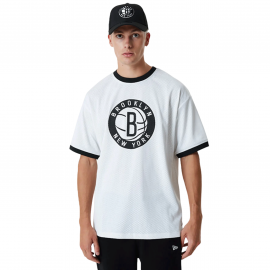 Tee shirt Basket Ball Brooklyn Net blanc 6035710