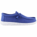 Chaussure Homme DUDE bleu éléctrique Wally Slub