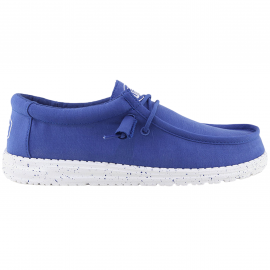 Chaussure Homme DUDE bleu éléctrique Wally Slub