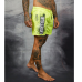 SHORT DE BAIN PEINTURE JAUNE