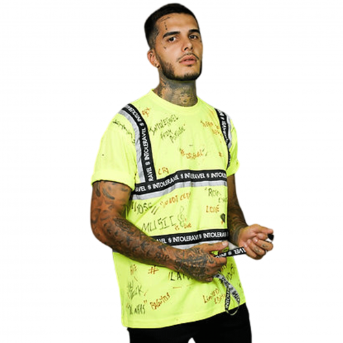 TS H GILET JAUNE GRAFFITY