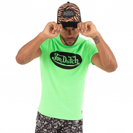 T-shirt homme Von Dutch vert