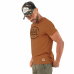 Tee shirt homme Von Dutch Marron VD/1/TRC/AARON/CO