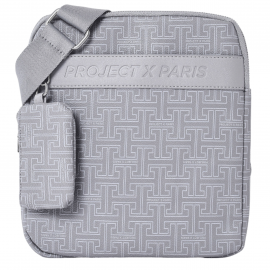 Sacoche monogram mixte - Taupe B2360 TP