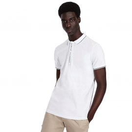 Polo Blanc Armani homme