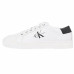 Basket homme Calvin klein en cuir blanche YM0Y00491