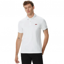 Polo homme guess blanc M3YP66KBL51 G011