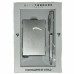 Coffret homme Porte carte et stylo argent