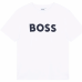 Tee shirt junior blanc Boss J25P24/10P