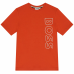 Tee shirt junior orange Boss J25066/388