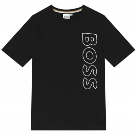 Tee shirt junior noir Boss J25066/09B