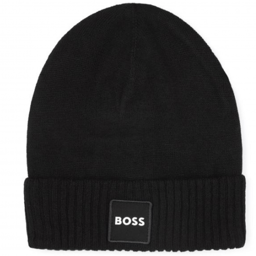 bonnet junior Boss noir J21283/09B