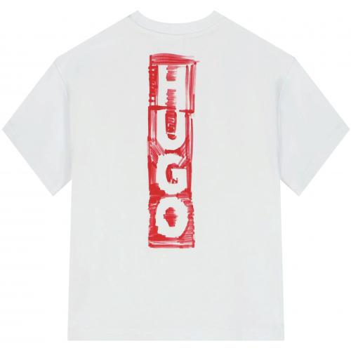 Tee shirt Hugo junior blanc G25140/10P