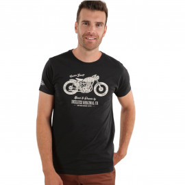 Tee shirt homme noir Garage Deeluxe