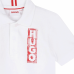 Polo Hugo blanc Junior G25144/10P