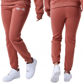 Jogging Femme Signature marron