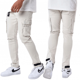 Pantalon Cargo homme beige Project x PAris 1990006-GG