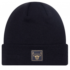 Bonnet mixte Bulls noir et or