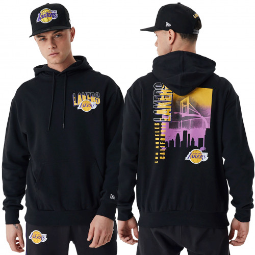 SWEAT H 60424440 LAKERS NOIR